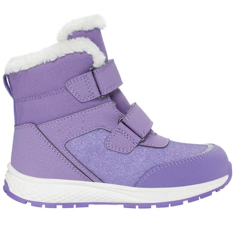 VIKING TEX Knöchelschuh EQUIP WARM WP 2V - flieder / Glitzer