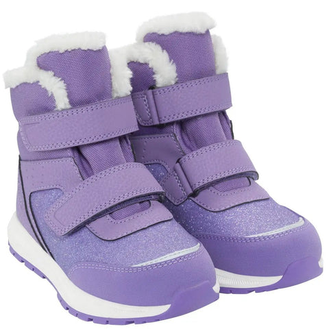 VIKING TEX Knöchelschuh EQUIP WARM WP 2V - lila / flieder / Glitzer