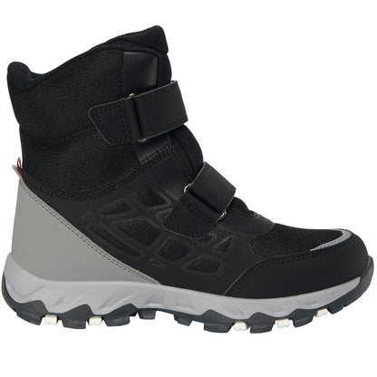 Schwarze VIKING TEX Stiefel TRACK WARM WP 2V für optimalen Wärmeschutz bei kaltem Wetter