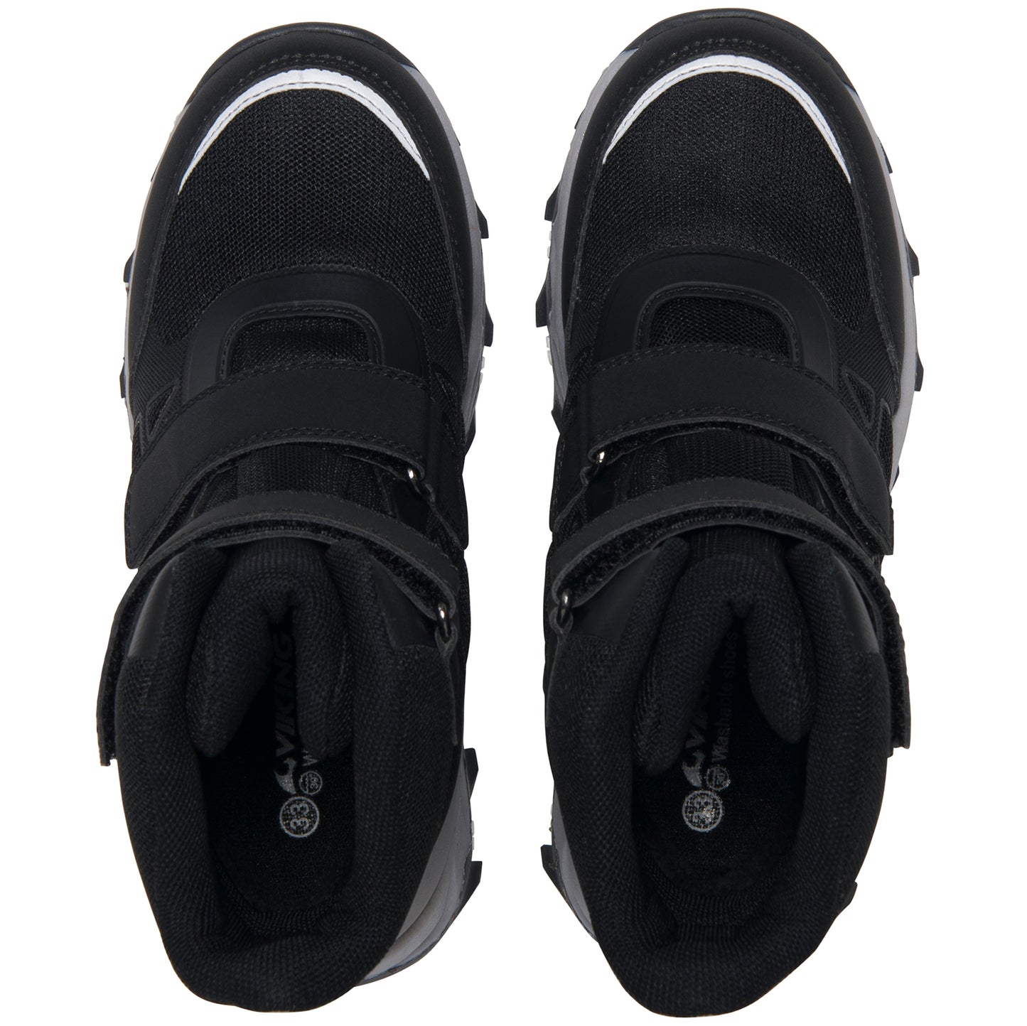 VIKING TEX Stiefel TRACK WARM WP 2V in Schwarz, geeignet für winterliche Outdoor-Aktivitäten