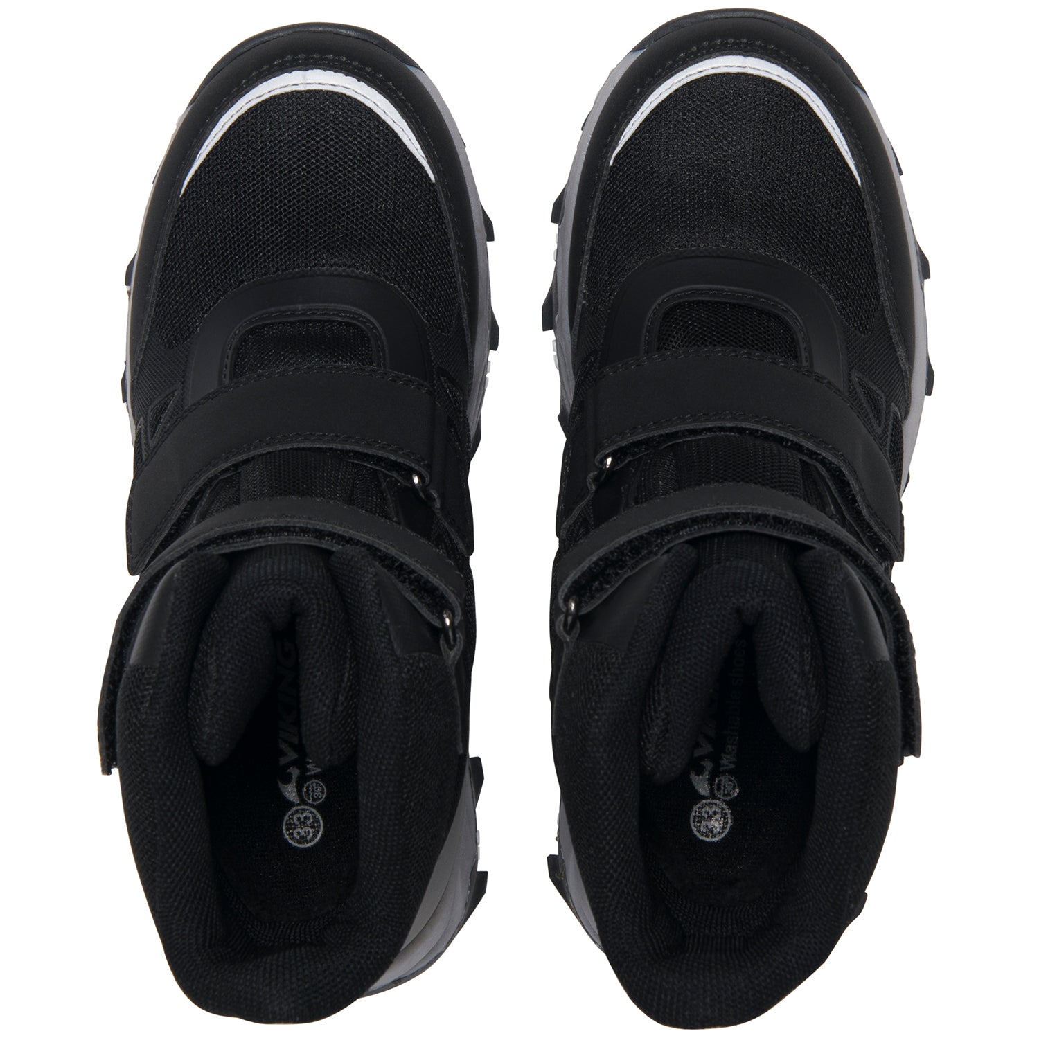 VIKING TEX Stiefel TRACK WARM WP 2V in Schwarz, geeignet für winterliche Outdoor-Aktivitäten