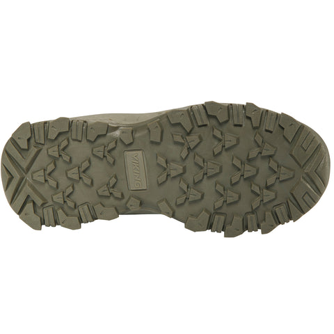 VIKING TEX Stiefel in Oliv mit verstärktem Zehenbereich und atmungsaktivem Innenfutter für optimalen Komfort