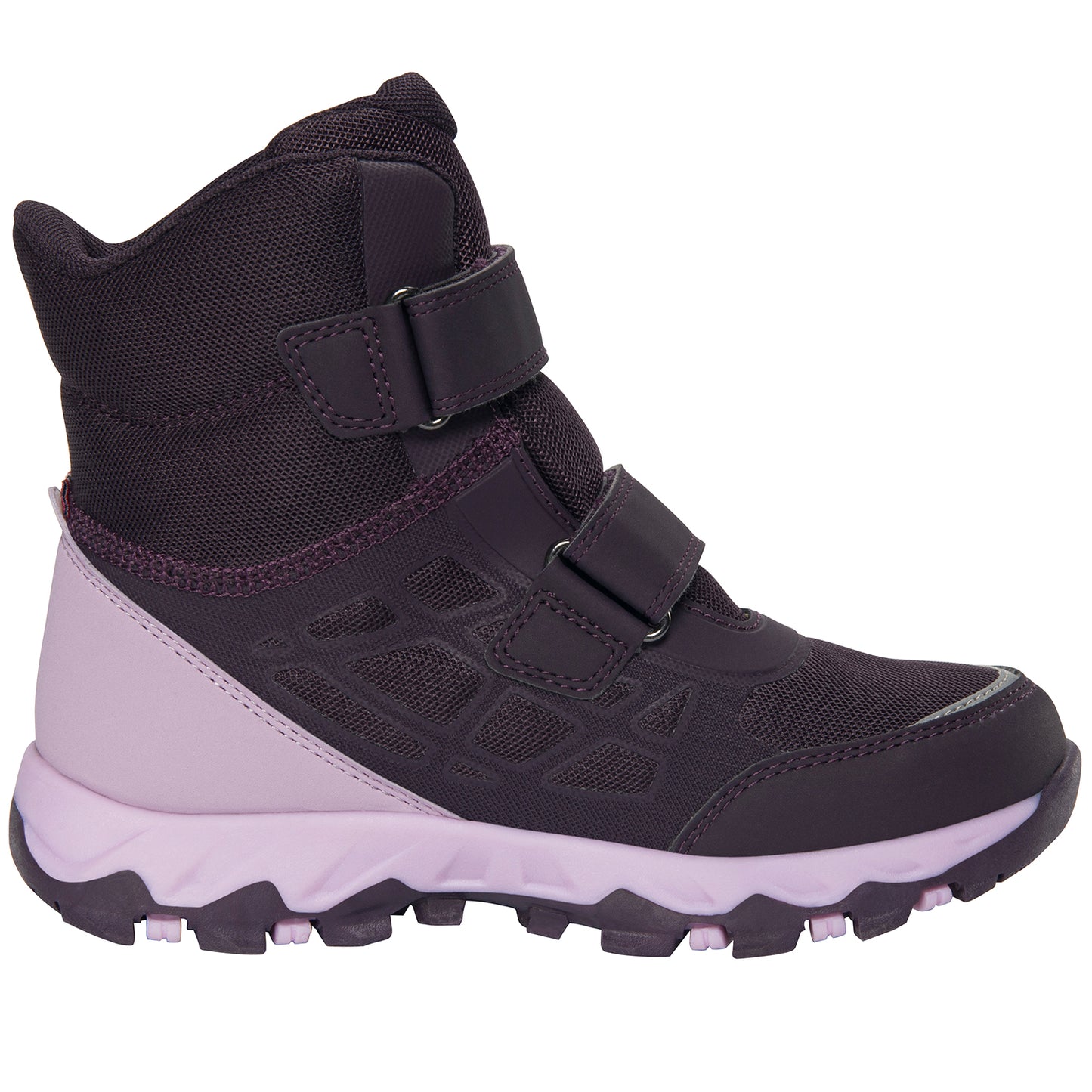 Lila VIKING TEX Stiefel mit warm gefütterter Innenseite, ideal für kalte und nasse Tage