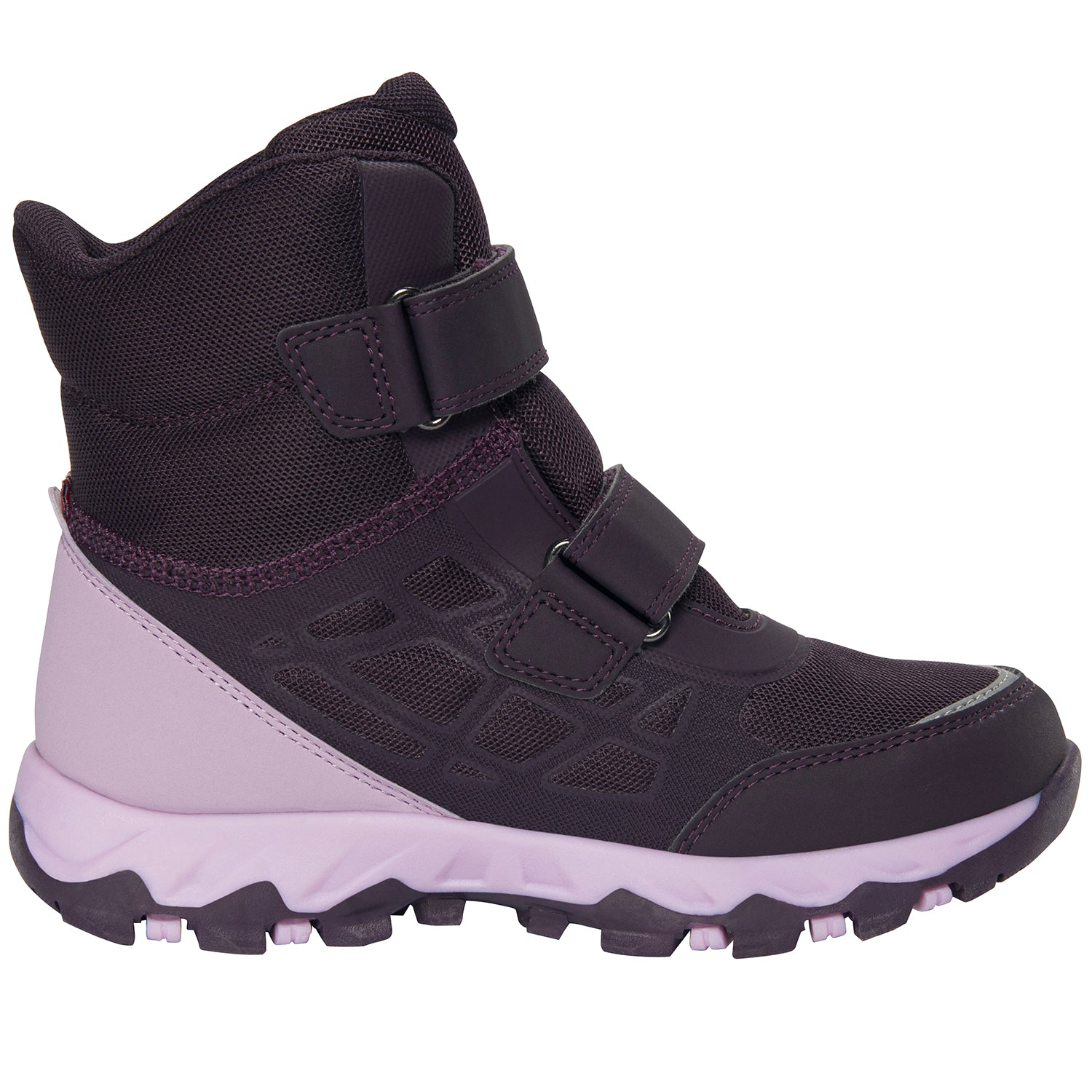 Lila VIKING TEX Stiefel mit warm gefütterter Innenseite, ideal für kalte und nasse Tage