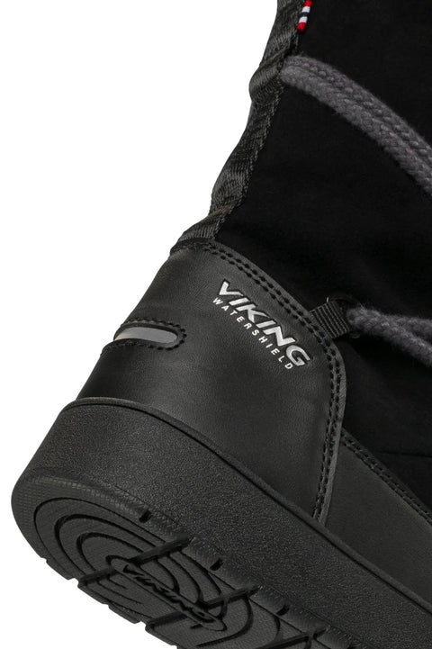 VIKING TEX Stiefel SNOWCORD TALL WARM WP - schwarz