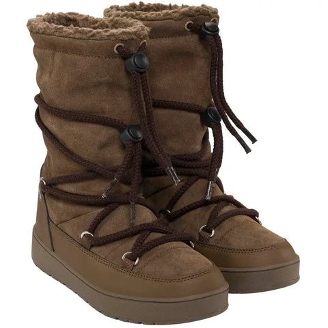 VIKING TEX Stiefel SNOWCORD TALL WARM WP - braun