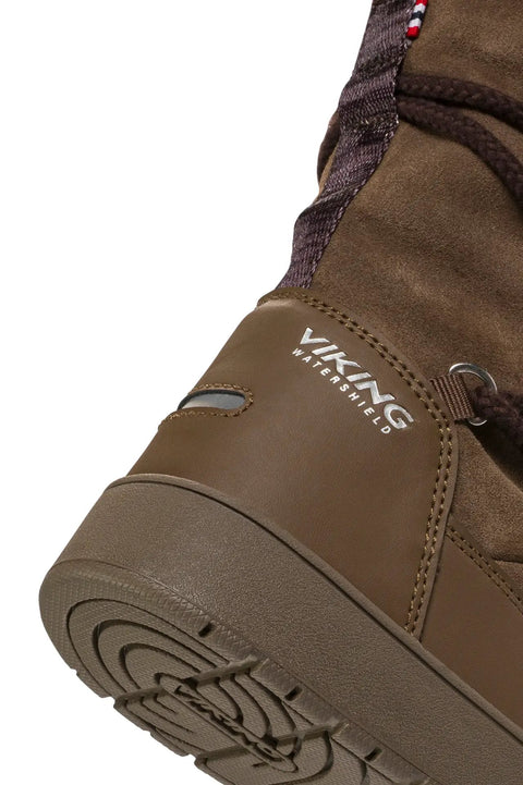 VIKING TEX Stiefel SNOWCORD TALL WARM WP - braun