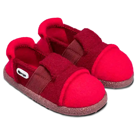 NANGA Hausschuh 31-0010-44- kirschrot / bordeaux