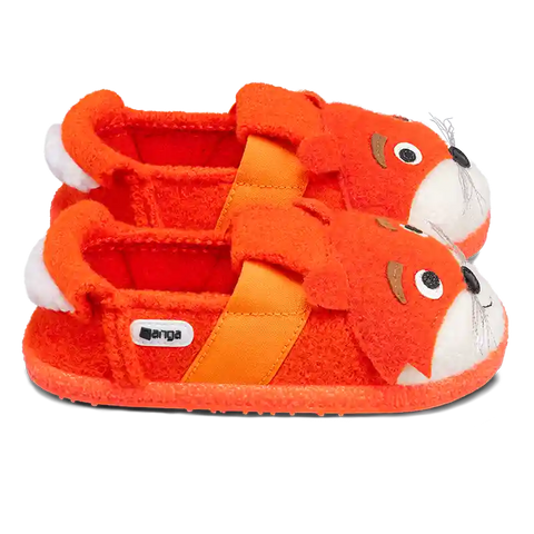 NANGA Hausschuh 31-0298-70 - orange / Fuchs