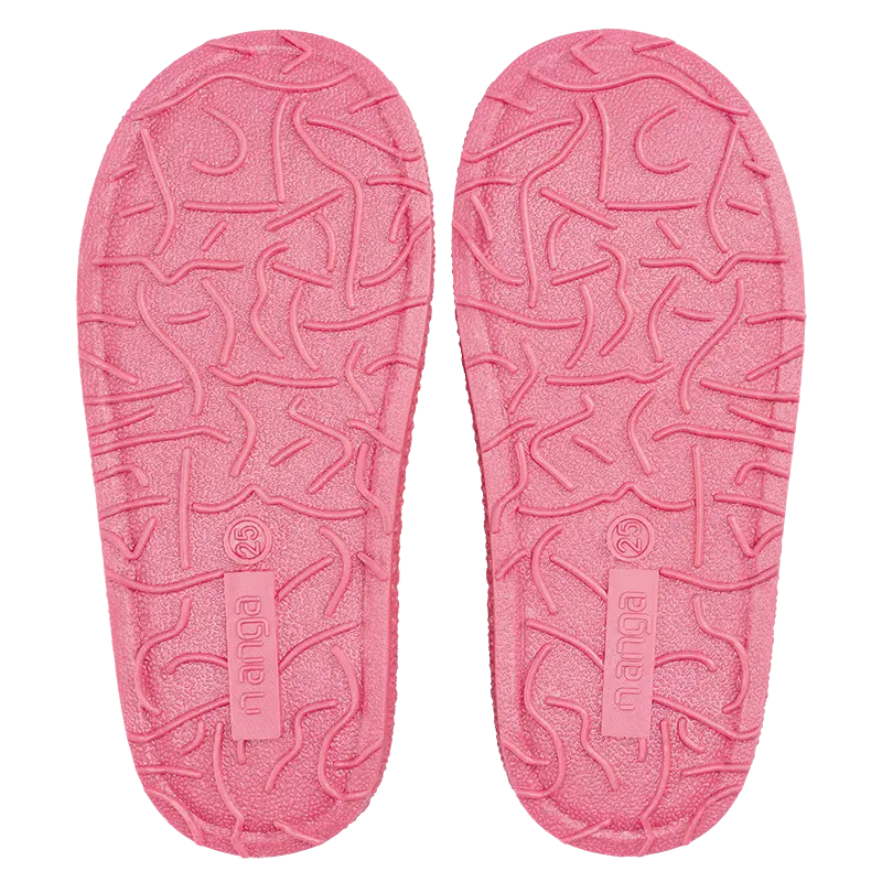 Bequemer NANGA Hausschuh 31-0422-29 in Azalee mit niedlichem Katzenmotiv, geeignet für Indoor-Nutzung