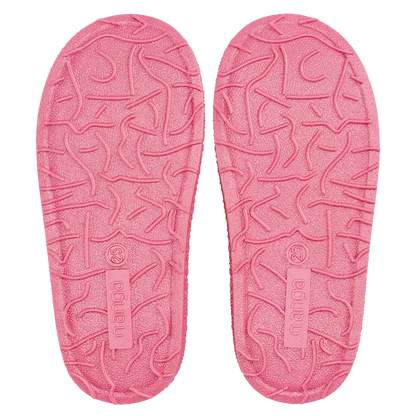 Bequemer NANGA Hausschuh 31-0422-29 in Azalee mit niedlichem Katzenmotiv, geeignet für Indoor-Nutzung