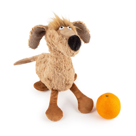 Sigikid BEASTS - DACKEL SAUSAGE SCHORSCHI - 31013 Realistisches Dackel-Plüschtier mit gestreiftem Bauch