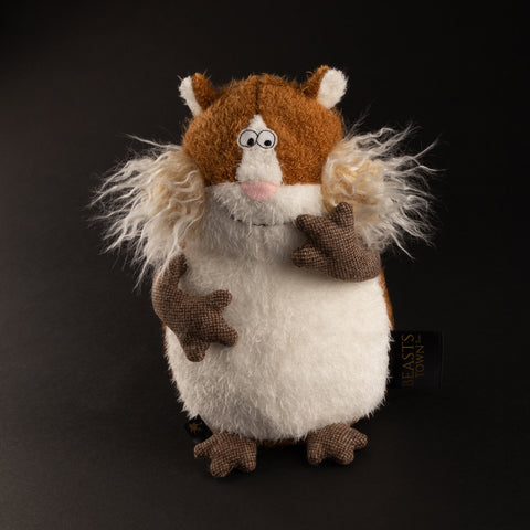 Sigikid BEASTS - HAMSTER CHUBBY CHEEK - 31014 plush toy with adorable chubby cheeks