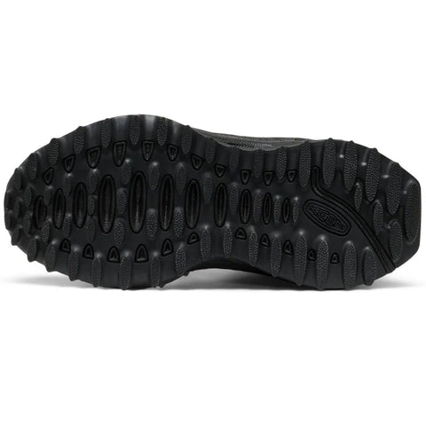 Leichter KEEN TEX ZIONIC MID WP in Schwarz und Grün, ideal für längere Wanderungen