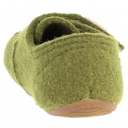 Men's indoor footwear with fun football theme