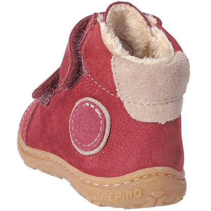RICOSTA Knöchelschuh GEDO - kirsche: High-quality cherry red ankle shoe for children