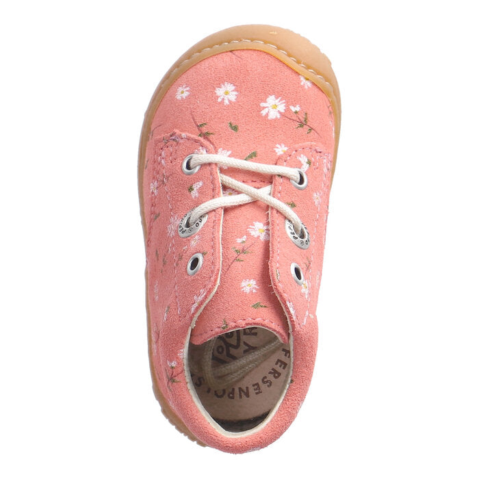 RICOSTA Knöchelschuh DOTS - coral / Blümchen