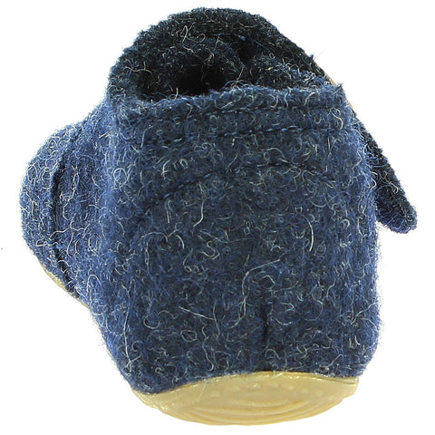 High-quality LIVING KITZBÜHEL Hausschuh 
4609/0590 - nachtblau made from natural materials