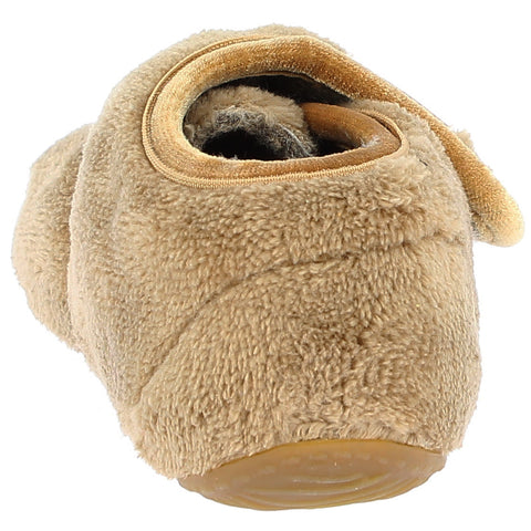 Comfortable and stylish indoor slippers in a rich brown color