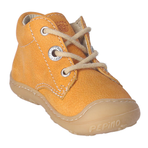 RICOSTA Knöchelschuh CORY - curry, high-quality leather ankle boot in rich mustard color