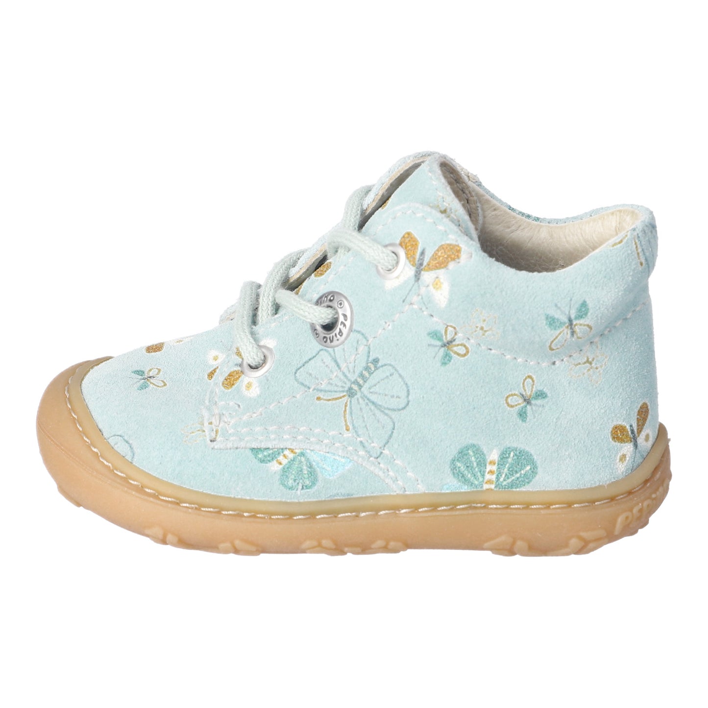 RICOSTA Knöchelschuh DOTS - eisblau / Schmetterling