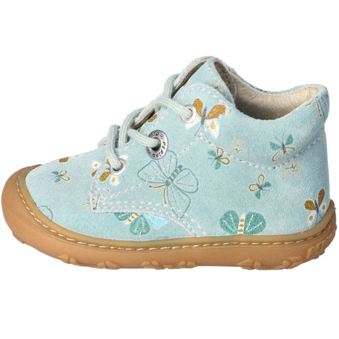 RICOSTA Knöchelschuh DOTS - eisblau / Schmetterling by RICOSTA