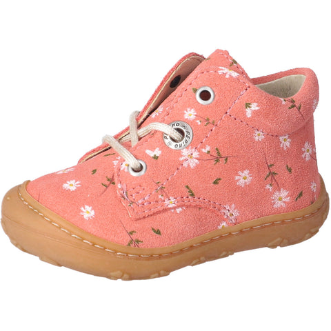 RICOSTA Knöchelschuh DOTS - koralle / Blümchen by RICOSTA