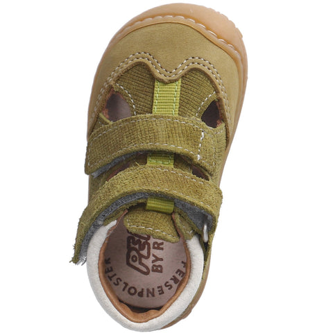 Modische und bequeme Ricosta Halbsandale EBI für Kinder in Oliv