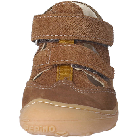 Kinder-Halbsandale mit verstärkter Zehenkappe und flexibler Sohle