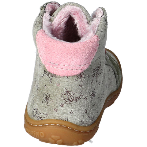 RICOSTA Knöchelschuh GEORGINA - beige and eukalyptus colored shoe with elfin design