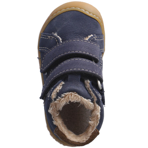 RICOSTA Knöchelschuh GEDO - dunkelblau, a dark blue ankle shoe with durable leather construction for stylish and comfortable wear