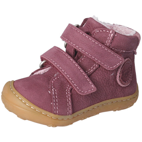 Close-up of the RICOSTA Knöchelschuh GEDO - pflaume shoe's durable and comfortable material