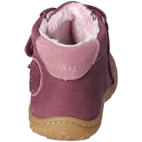 Pair of RICOSTA Knöchelschuh GEDO - pflaume kids' ankle shoes, ideal for active play and everyday wear