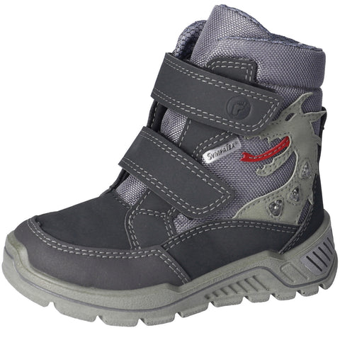 RICOSTA SYMPA-TEX BLINKER Stiefel GRISU - grau / Drache