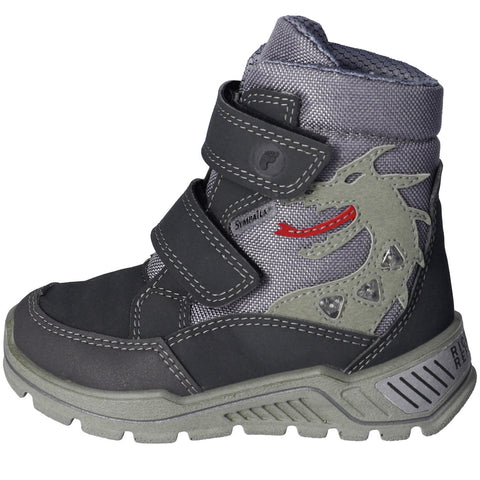 RICOSTA SYMPA-TEX BLINKER Stiefel GRISU - grau / Drache