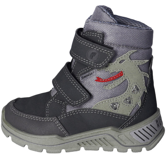 RICOSTA SYMPA-TEX BLINKER Stiefel GRISU - grau / Drache