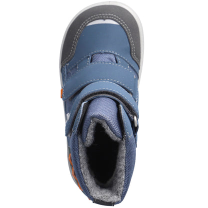 RICOSTA SYMPA-TEX Barfuß BLINKER Stiefel NEVIS - ozean / grau / Krokodil