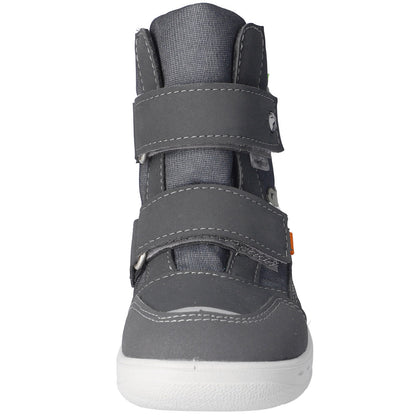 RICOSTA SYMPA-TEX Barfuß BLINKER Stiefel NEVIS - grau / Krokodil