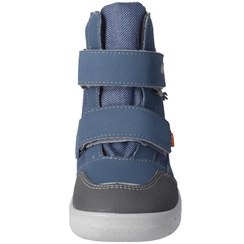 RICOSTA SYMPA-TEX Barfuß BLINKER Stiefel NEVIS - jeans / grau / Dino