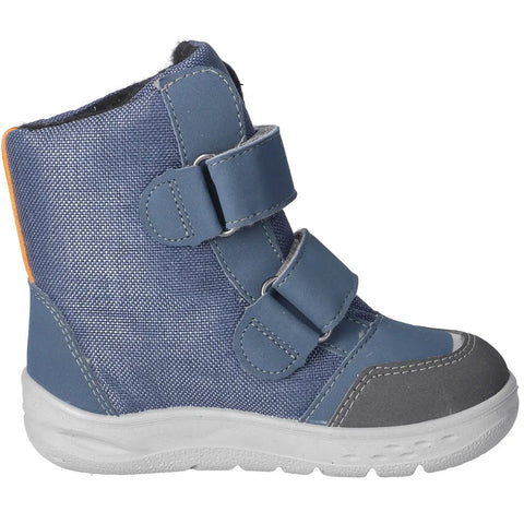 RICOSTA SYMPA-TEX Barfuß BLINKER Stiefel NEVIS - jeans / grau / Dino