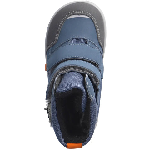 RICOSTA SYMPA-TEX Barfuß BLINKER Stiefel NEVIS - jeans / grau / Dino