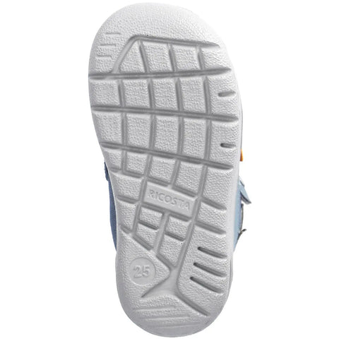 RICOSTA SYMPA-TEX Barfuß BLINKER Stiefel NEVIS - jeans / grau / Dino