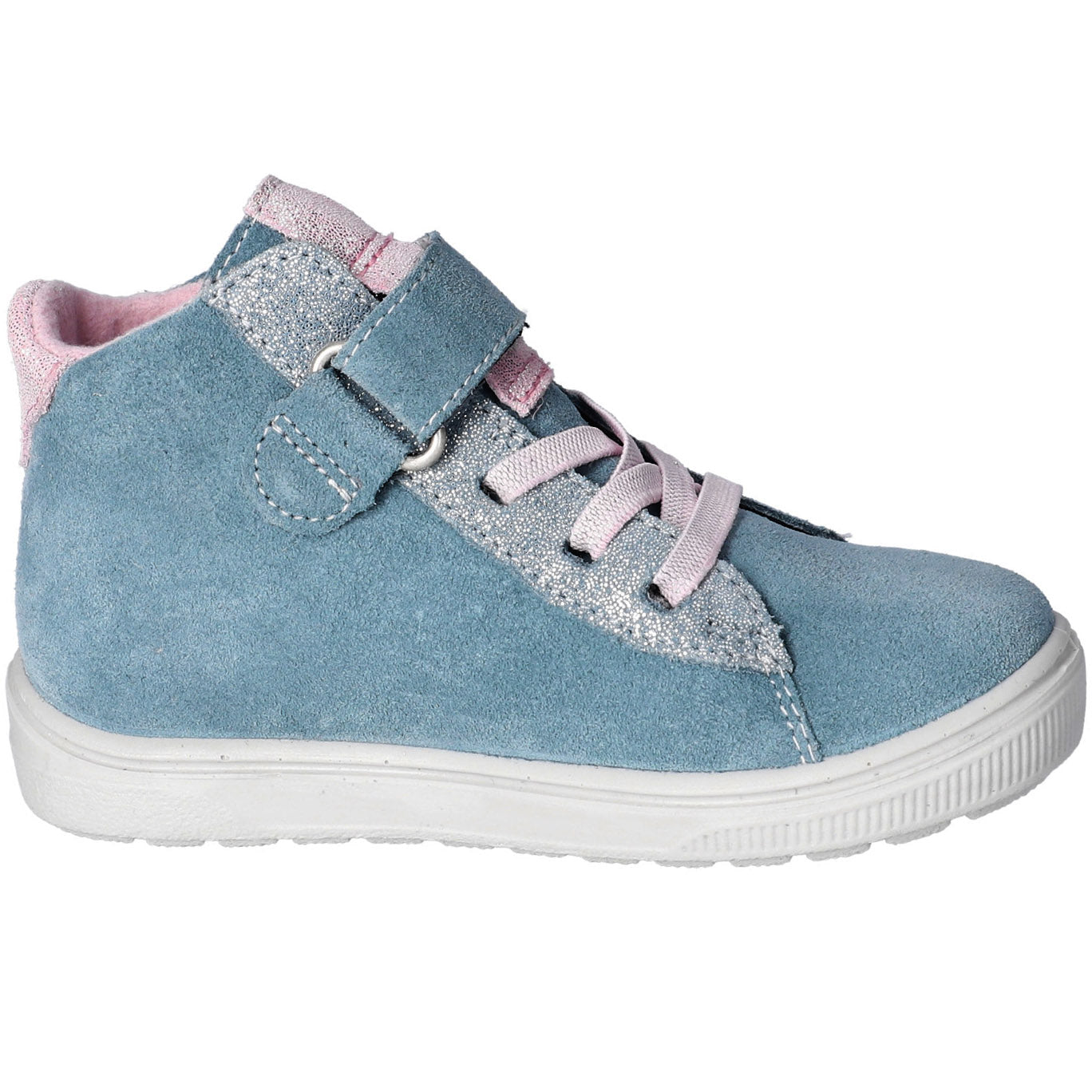 RICOSTA TEX BLINKER Knöchelschuh TINKI - eisblau / Glitzer / Fee