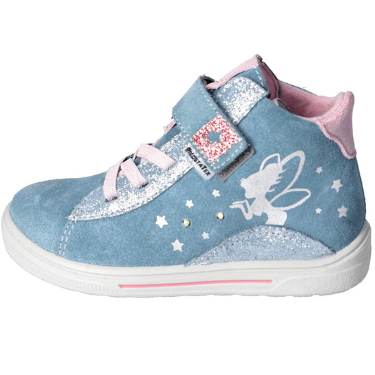 RICOSTA TEX BLINKER Knöchelschuh TINKI - eisblau / Glitzer / Fee