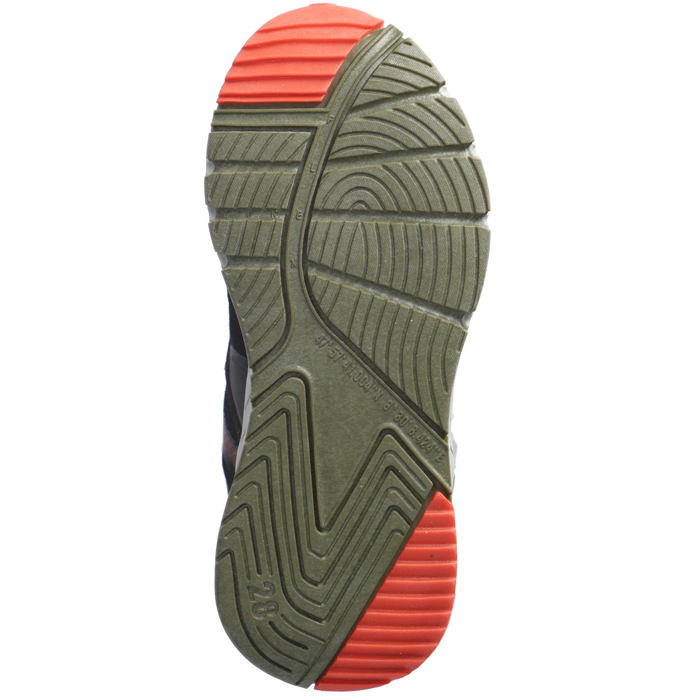 Sportlicher und vielseitiger RICOSTA TEX Knöchelschuh SHOCK BOA in Schwarz/Oliv mit atmungsaktivem Obermaterial und sicheren Verschlusssystem