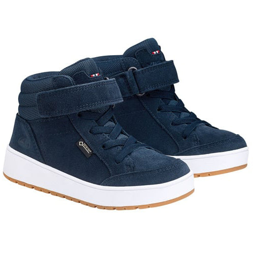 Wasserdichter VIKING EAGLE LIGHT GTX Knöchelschuh aus Veloursleder in navy mit Gore-Tex-Membran und Klettverschluss für optimalen Halt