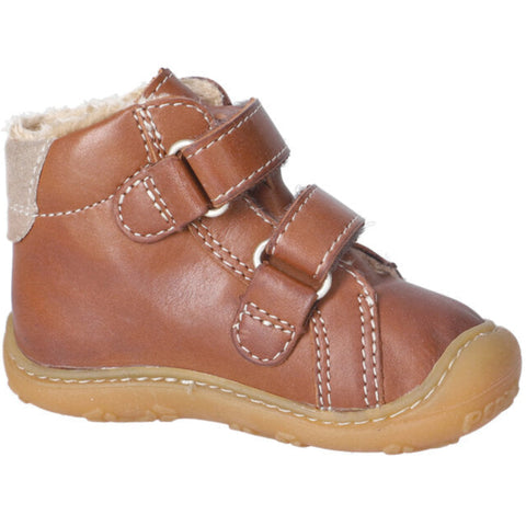 RICOSTA Knöchelschuh GEDO - cognac: High-quality leather ankle boot in rich cognac color