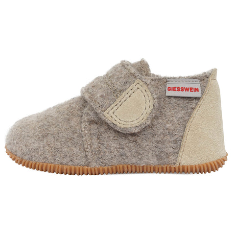 Natural wool GIESSWEIN Hausschuhe OBERSTAUFEN slippers for cozy indoor comfort