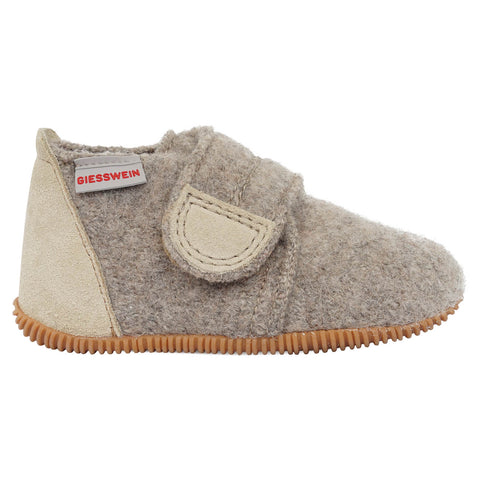 Natural GIESSWEIN Hausschuhe OBERSTAUFEN slippers with cozy wool material
