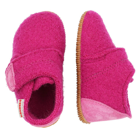 Cozy and stylish GIESSWEIN Hausschuhe OBERSTAUFEN in traube color